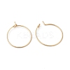 316L Surgical Stainless Steel Hoop Earring Findings STAS-G229-07G-08B-1
