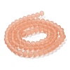 Transparent Glass Beads Strands EGLA-A034-T10mm-MD21-3