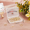 Brass Toggle Clasps KK-BBC0001-97-7