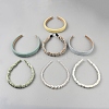 7Pcs Plastic & Polyester Hair Bands Hair Accessories for Women Girls PHAR-WH20014-16B-2