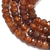 Natural Garnet Beads Strands G-D347-B05-4