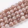 Natural Sunstone Beads Strands L-G-G099-12mm-14-1