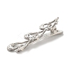 Alloy Alligator Hair Clips AJEW-A061-01E-P-2