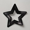 Felt & PVC Embroider Thread Iron on/Sew On Patches PATC-WH0023-13-1
