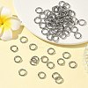 Tarnish Resistant 304 Stainless Steel Open Jump Rings STAS-E066-11-8mm-5