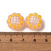 Glass Enamel Beads GLAA-C038-02I-4