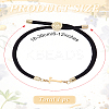 1Pc Adjustable Nylon Cord Slider Bracelets for Women BJEW-LP0001-32T-01-2