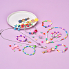 Children's DIY Treasure Jewelry Box AJEW-YWC0001-08-4