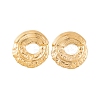 Ion Plating(IP) 304 Stainless Steel Stud Earrings for Women EJEW-P279-35G-1
