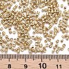Plated Glass Cylinder Beads SEED-S047-E-005-4