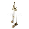 Iron Witch Bells Pendant Decor HJEW-JM02182-1