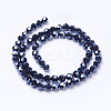 Electroplate Glass Beads Strand LS-EGLA-J042-6mm-F01-3
