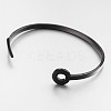 304L Stainless Steel Cuff Bangles LS-BJEW-F181-03B-1