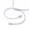 6Pcs 6 Colors Braided Nylon Cord Bracelet Making AJEW-JB01571-5