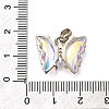 Brass Micro Pave Cubic Zirconia Pendants ZIRC-P079-B02-15-P-3