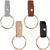 4Pcs 4 Colors PU Leather Towel Holder HJEW-CN0001-35-1