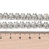 Tibetan Style Flower Alloy Bead Strands X-TIBEB-O007-13-NR-2