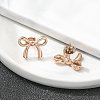 PVD Vacuum Plating 304 Stainless Steel Stud Earrings EJEW-C099-18M-5