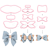 3 Sets 3 Styles PP Plastic Cookie Baking Molds DIY-SC0031-04B-6