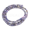 Natural Tanzanite Beads Strands G-H358-A08-3mm-01-5