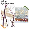 20Pcs Undyed Natural Wooden Big Pendants WOOD-YW0001-69-6