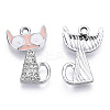 Eco-Friendly Zinc Alloy Pendants FIND-N048-40E-NR-1