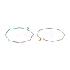 Ion Plating(IP) 316 Stainless Steel Hoop Earrings Findings STAS-C029-03M-1