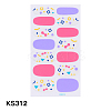 Nail Art Stickers Decals Full-Cover Designs MRMJ-Q063-KS312-1