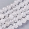 Natural Quartz Crystal Beads Strands X-G-G776-02C-1