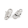 SHEGRACE Brass Lobster Claw Clasps XGR0098P-161P-2