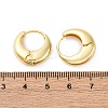 Rack Plating Brass Thick Hoop Earrings for Men Women LS-EJEW-F288-06G-2