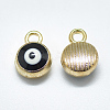 Light Gold Plated Alloy Charms ENAM-S117-27B-2