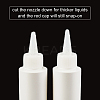 BENECREAT Column PE Plastic Squeeze Bottle KY-BC0001-10-5