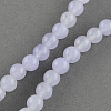 Natural Jade Bead Strands G-R165-8mm-16-1