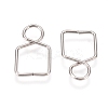 304 Stainless Steel Chandelier Connectors Clips Pins STAS-WH0014-51-1