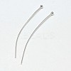 925 Sterling Silver Ball Head Pins STER-F018-03L-1