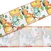 5 Yards Thanksgiving Day Printed Polyester Wired Ribbon LS-OCOR-K009-01A-1