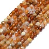 Natural Fire Opal Beads Strands G-G106-C03-02-1