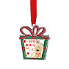 Christmas Themed Sublimation Blank Alloy Pendant Decorations LS-DIY-L070-01D-1