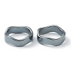 Non-magnetic Synthetic Hematite Finger Rings RJEW-H544-03A-1