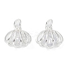 Rack Plating Brass Clear Cubic Zirconia Pendants KK-B078-06S-2