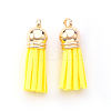 Faux Suede Tassel Pendant Decorations X-FIND-R095-004LG-2