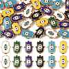 30Pcs Alloy Enamel Beads ENAM-FS0003-56-1