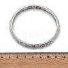 Brass Micro Pave Cubic Zirconia Hinged Bangles for Women BJEW-D313-02P-3