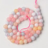 Natural Quartz Beads Strands G-T129-10-6mm-2
