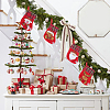 12Pcs 4 Styles Cloth Christmas Stocking Gift Bag Pendant Decoration FIND-SP0020-60C-7