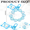 1Pc Acrylic Pendant Decorations HJEW-LP0002-11C-2