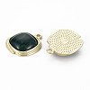 Light Gold Plated Alloy Pendants PALLOY-N154-29C-NR-3