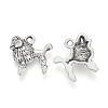 Tibetan Style Alloy Charms TIBEP-Q076-047AS-RS-1
