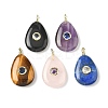 Natural Gemstone Pendants G-H318-04G-1